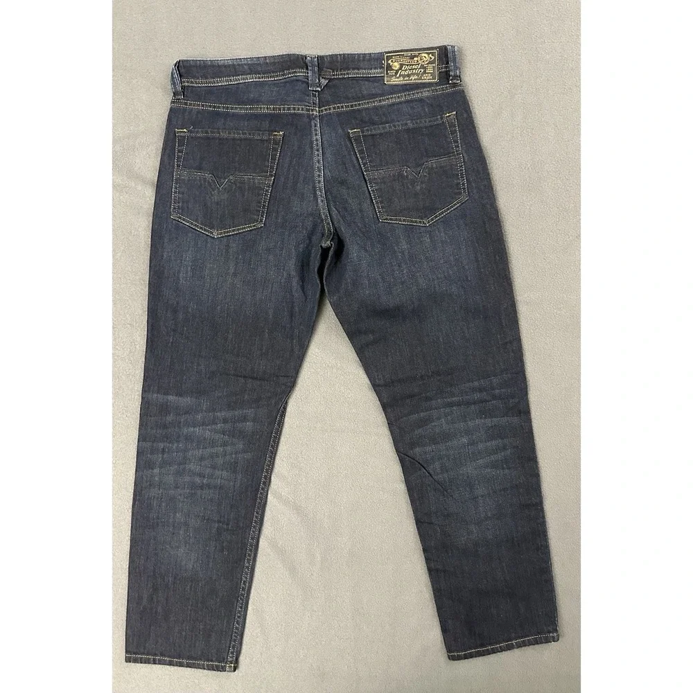 Diesel Men's Jeans Size 34x30 Larkee-Beex Regular Tapered RC57Z Dark Wash